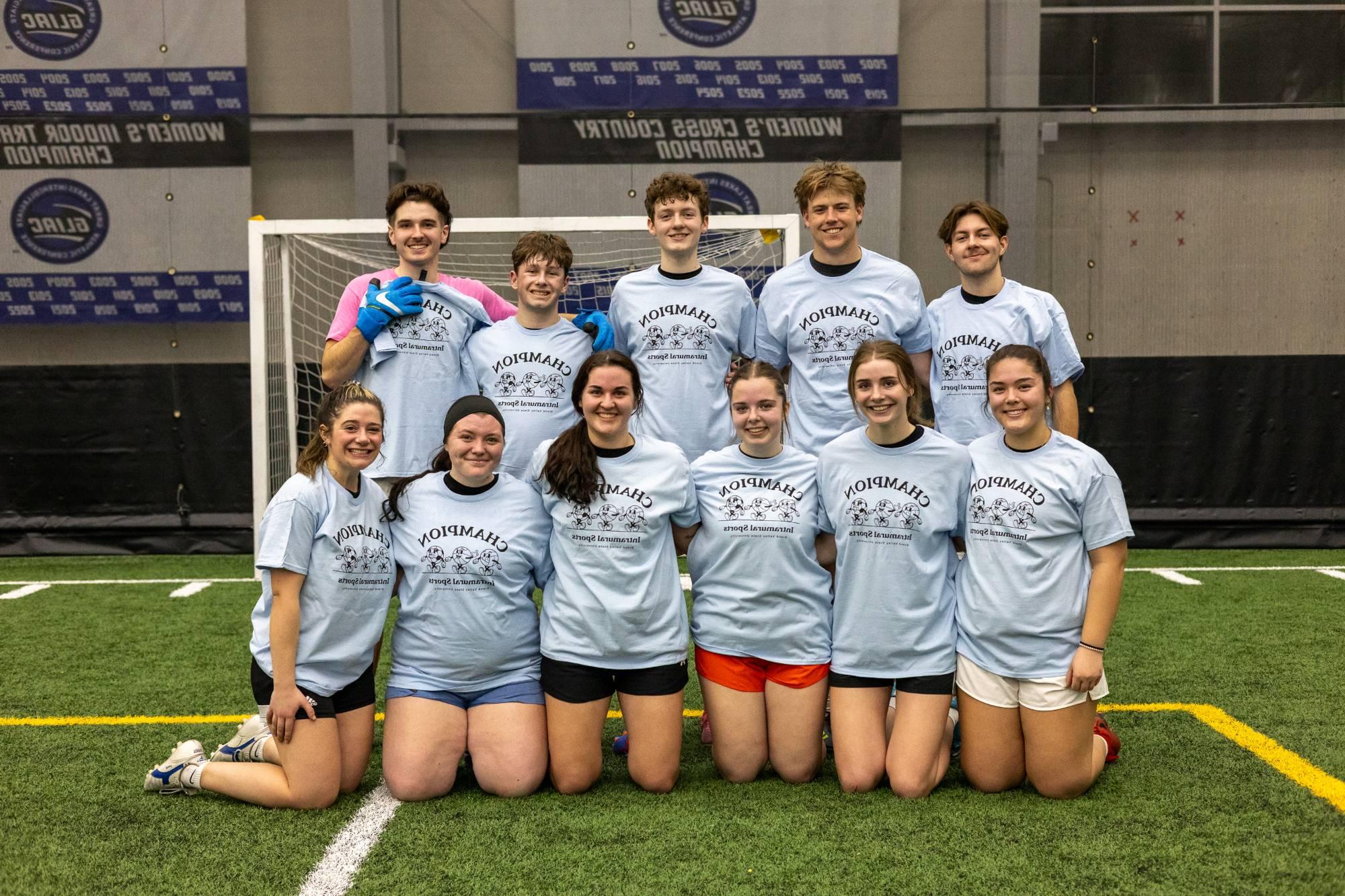 Intramural Sports Coed Soccer Champions